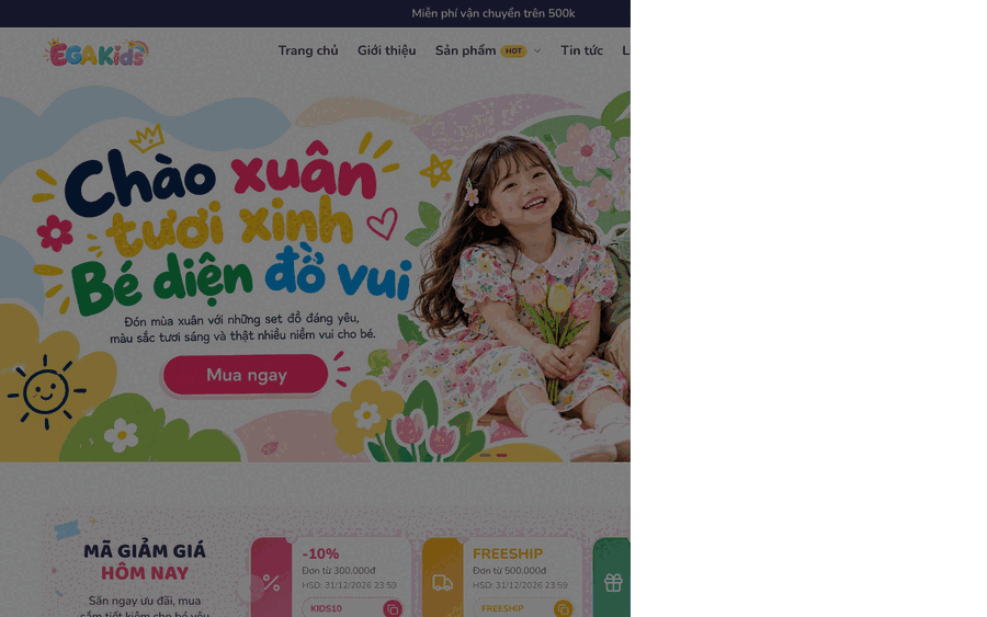 Gõ tới đâu, gợi ý sản phẩm hiện tới đó.